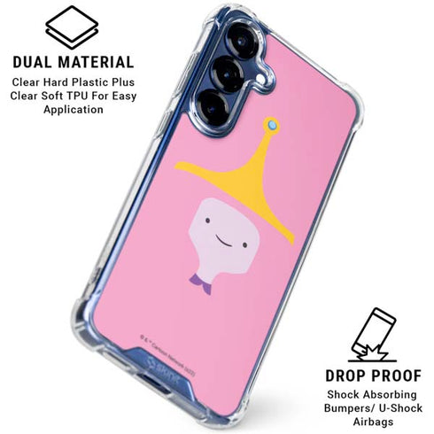 Adult Swim Adventure Time Princess Bubblegum Galaxy S25 Plus Clear Case