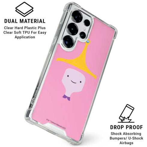 Adult Swim Adventure Time Princess Bubblegum Galaxy S25 Ultra Clear Case