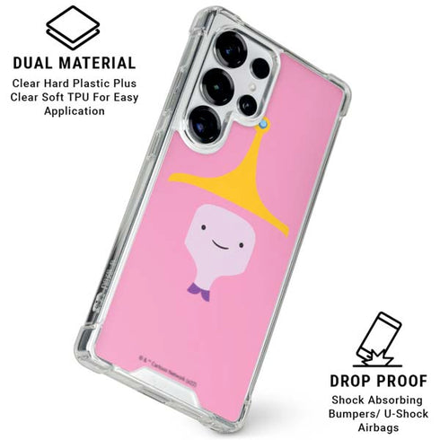 Adult Swim Adventure Time Princess Bubblegum Galaxy S26 Ultra Clear Case