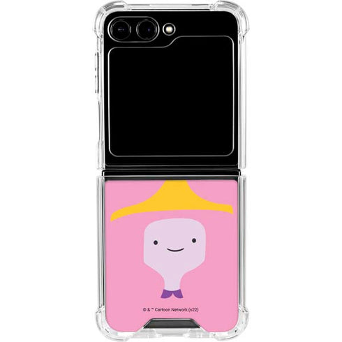Adult Swim Adventure Time Princess Bubblegum Galaxy Z Flip6 Clear Case