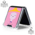 Adult Swim Adventure Time Princess Bubblegum Galaxy Z Flip6 Clear Case