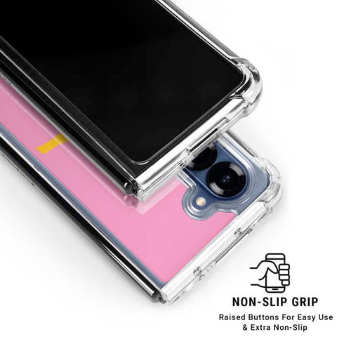 Adult Swim Adventure Time Princess Bubblegum Galaxy Z Fold6 Clear Case