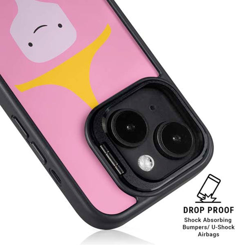 Adult Swim Adventure Time Princess Bubblegum iPhone 14 Kickstand Case
