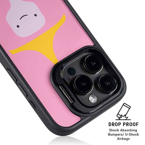 Adult Swim Adventure Time Princess Bubblegum iPhone 14 Pro Kickstand Case