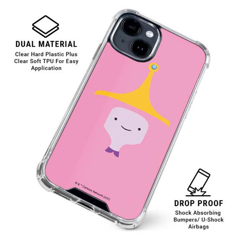 Adult Swim Adventure Time Princess Bubblegum iPhone 15 Clear Case