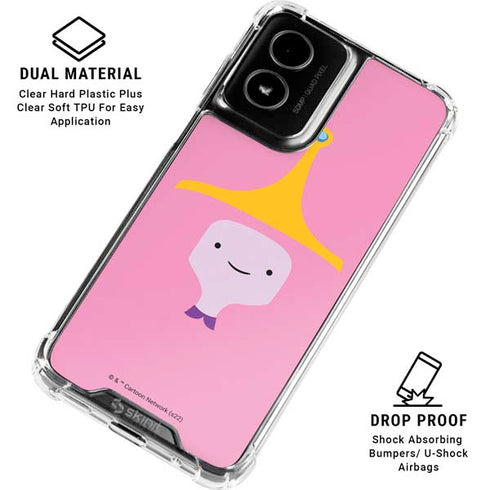 Adult Swim Adventure Time Princess Bubblegum Moto G Power 5G (2024) Clear Case