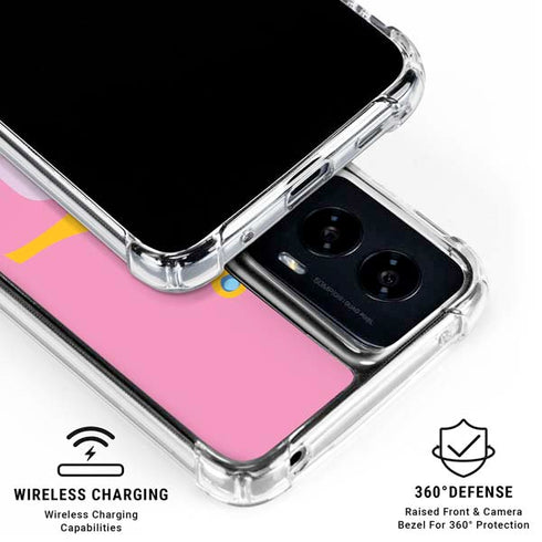 Adult Swim Adventure Time Princess Bubblegum Moto G Power 5G (2024) Clear Case