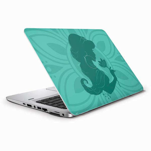 Disney Aladdin Princess Jasmine Silhouette Flower HP Elitebook Skin