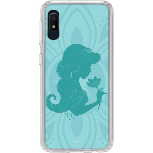 Disney Aladdin Princess Jasmine Silhouette Flower Galaxy Cases