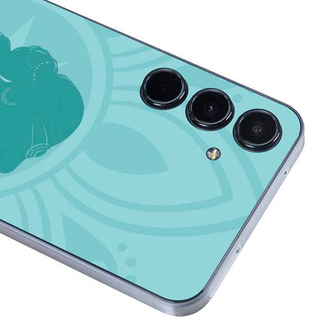 Disney Aladdin Princess Jasmine Silhouette Flower Galaxy A35 5G Skin