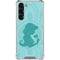 Disney Aladdin Princess Jasmine Silhouette Flower Galaxy S24 FE Clear Case
