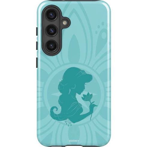Disney Aladdin Princess Jasmine Silhouette Flower Galaxy S25 Impact Case