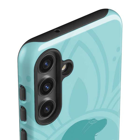 Disney Aladdin Princess Jasmine Silhouette Flower Galaxy S25 Impact Case