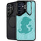 Disney Aladdin Princess Jasmine Silhouette Flower Galaxy S25 Kickstand Case