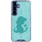 Disney Aladdin Princess Jasmine Silhouette Flower Galaxy S25 Clear Case