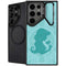 Disney Aladdin Princess Jasmine Silhouette Flower Galaxy S26 Ultra Kickstand Case