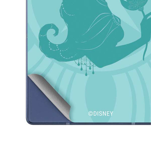 Disney Aladdin Princess Jasmine Silhouette Flower Galaxy Z Fold6 Skin