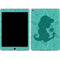 Disney Aladdin Princess Jasmine Silhouette Flower iPad Skins