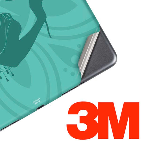 Disney Aladdin Princess Jasmine Silhouette Flower iPad Skins