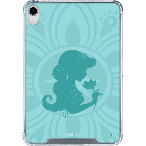 Disney Aladdin Princess Jasmine Silhouette Flower iPad 11th Gen (2025) Clear Case