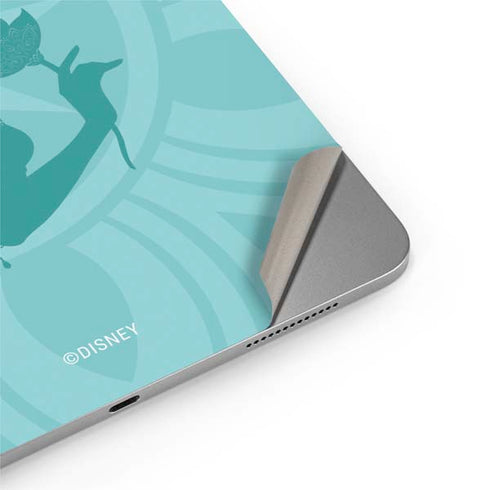 Disney Aladdin Princess Jasmine Silhouette Flower Apple iPad Air Skin