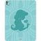 Disney Aladdin Princess Jasmine Silhouette Flower iPad Pro 13in M4 (2024) Skin