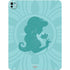 Disney Aladdin Princess Jasmine Silhouette Flower iPad Pro 13in M4 (2024) Skin
