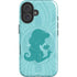 Disney Aladdin Princess Jasmine Silhouette Flower iPhone 16 Magsafe Impact Case