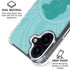 Disney Aladdin Princess Jasmine Silhouette Flower iPhone 16 Plus Clear Case