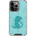Disney Aladdin Princess Jasmine Silhouette Flower iPhone 16 Pro Clear Case