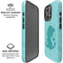 Disney Aladdin Princess Jasmine Silhouette Flower iPhone 16 Pro Magsafe Impact Case