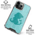 Disney Aladdin Princess Jasmine Silhouette Flower iPhone 16 Pro Max Clear Case
