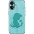 Disney Aladdin Princess Jasmine Silhouette Flower iPhone 16 Skin