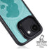 Disney Aladdin Princess Jasmine Silhouette Flower iPhone 16e Kickstand Case