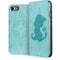 Disney Aladdin Princess Jasmine Silhouette Flower iPhone 7 Folio Case