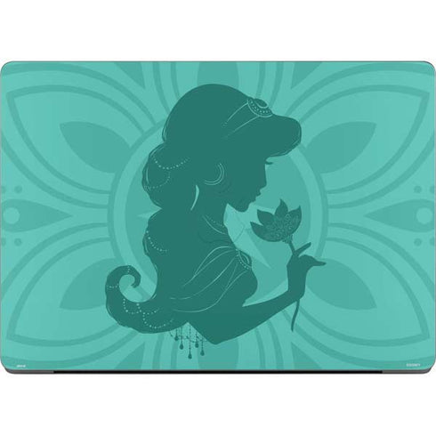 Disney Aladdin Princess Jasmine Silhouette Flower Apple MacBook Pro 14-inch Skin