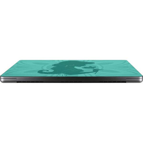 Disney Aladdin Princess Jasmine Silhouette Flower Apple MacBook Pro 14-inch Skin