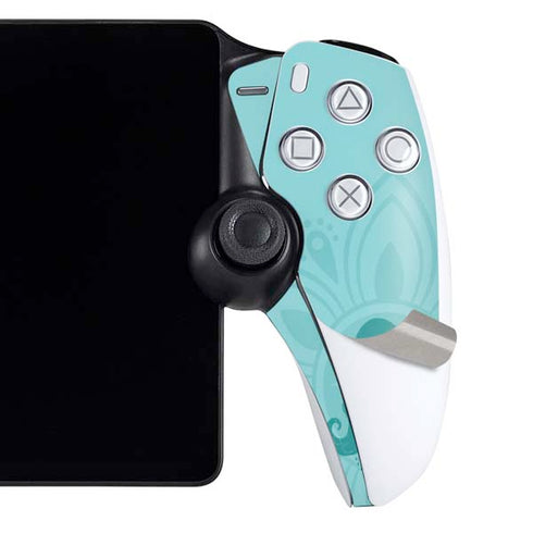 Disney Aladdin Princess Jasmine Silhouette Flower PlayStation Portal Remote Player Skin