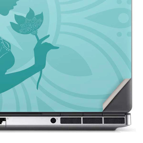 Disney Aladdin Princess Jasmine Silhouette Flower Dell Precision Skin