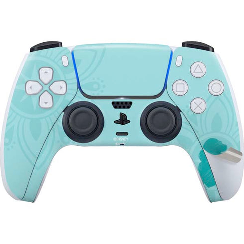 Disney Aladdin Princess Jasmine Silhouette Flower PS5 Pro Bundle Skin