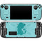 Disney Aladdin Princess Jasmine Silhouette Flower Steam Deck Handheld Gaming Computer OLED Skin