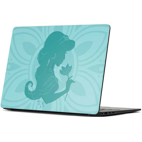 Disney Aladdin Princess Jasmine Silhouette Flower Surface Laptop 7 13.8in Skin