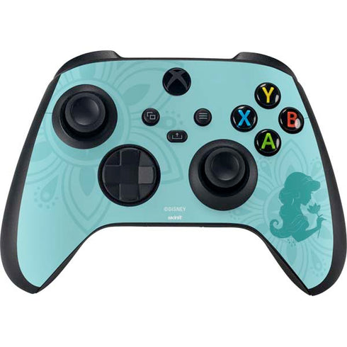Disney Aladdin Princess Jasmine Silhouette Flower XBox Series X Digital Edition Bundle Skin