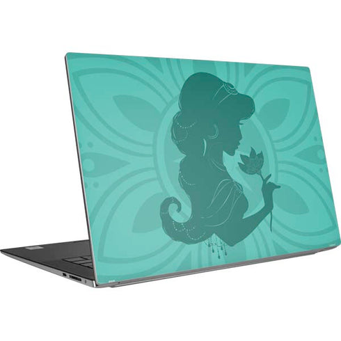 Disney Aladdin Princess Jasmine Silhouette Flower Dell XPS Skin