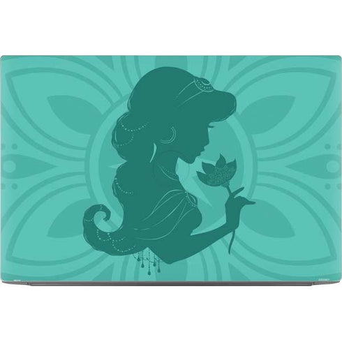 Disney Aladdin Princess Jasmine Silhouette Flower Dell XPS Skin