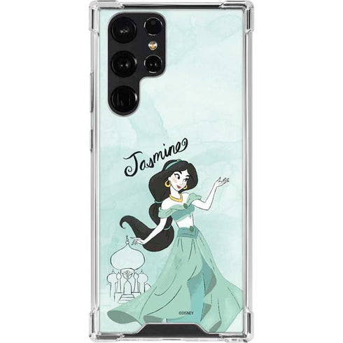 Disney Princess Jasmine Galaxy S23 Ultra Clear Case
