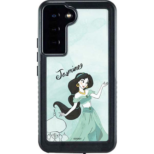 Disney Princess Jasmine Galaxy S24 Plus Waterproof Case