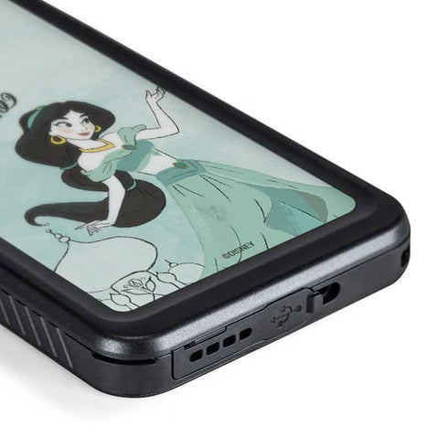 Disney Princess Jasmine Galaxy S24 Plus Waterproof Case