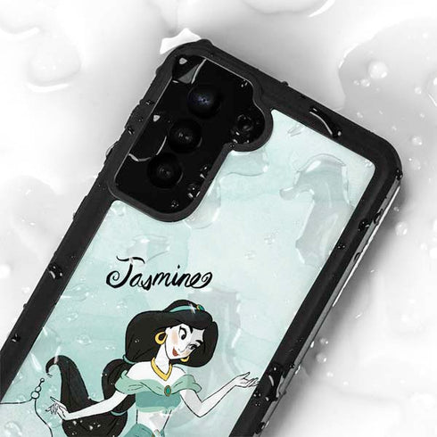 Disney Princess Jasmine Galaxy S24 Plus Waterproof Case