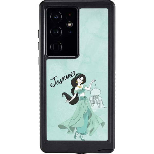 Disney Princess Jasmine Galaxy S24 Ultra Waterproof Case